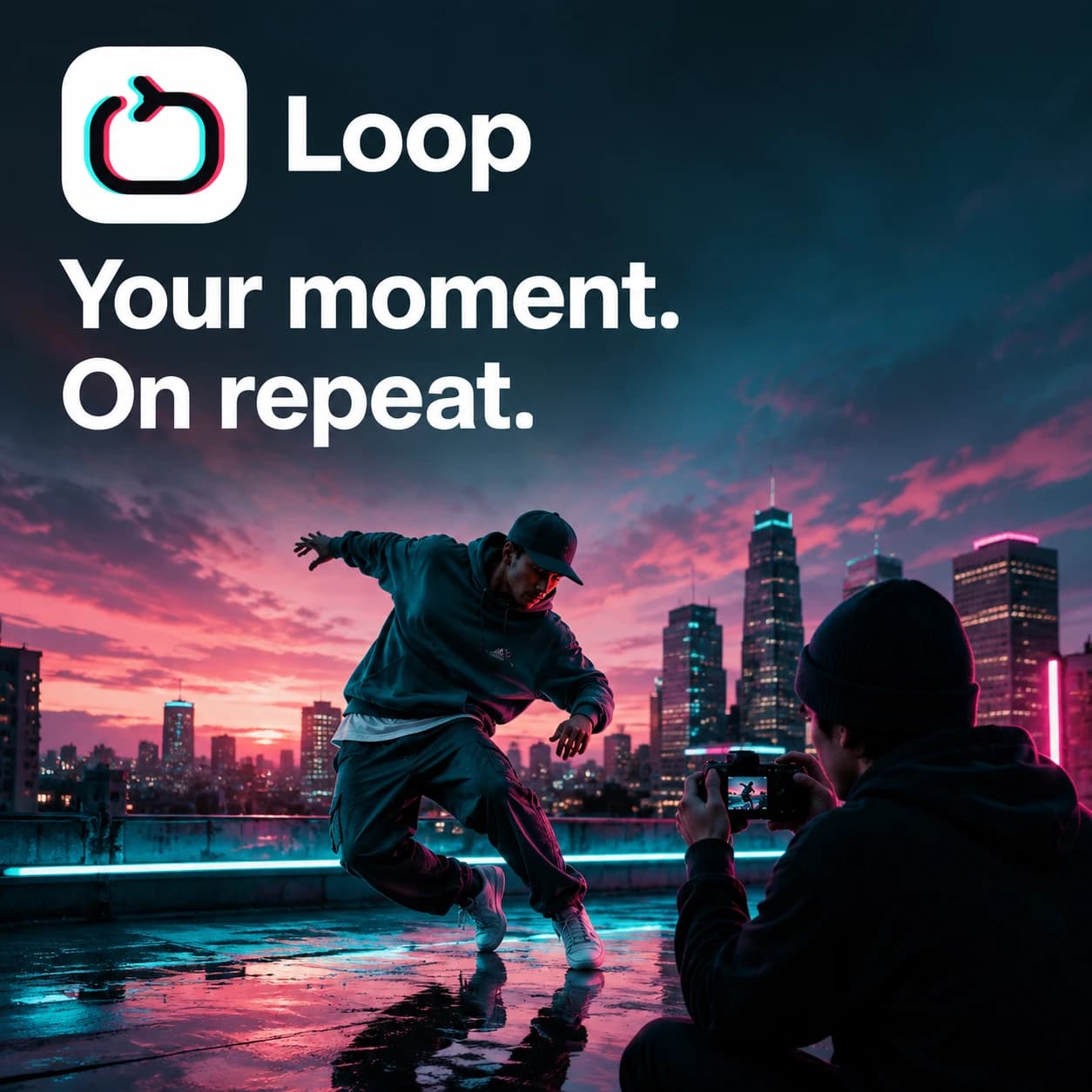 Loop short-video app artwork