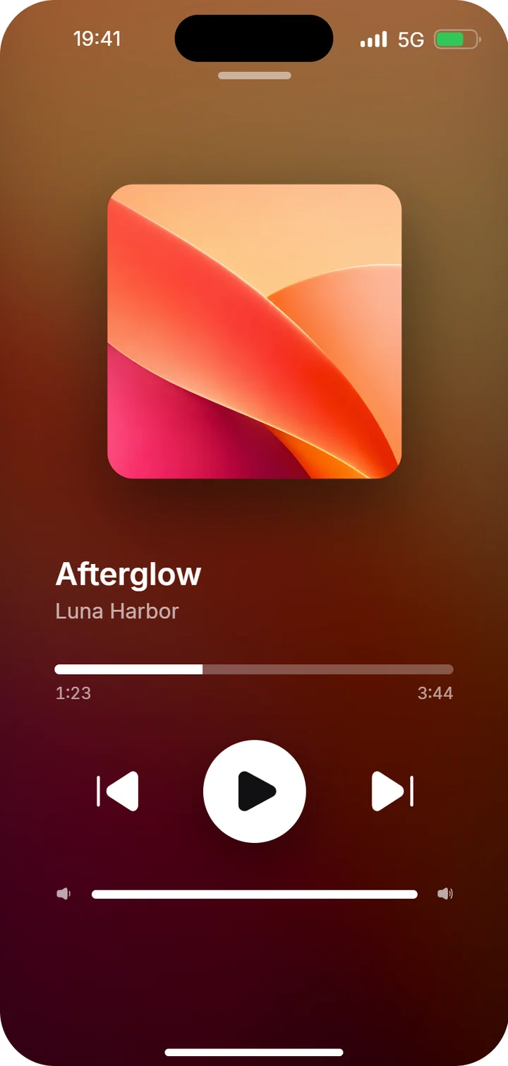 RoadOS 2.7 music app